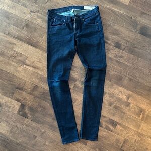 Dark blue Rag & Bone skinny jeans - size 27